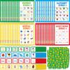 Family Bingo Game, Alphabet, Animal, Sight Word & Number Bingo Board Game, Counting and Matching Skills Classic Educational Game for Kindergarten and Preschool Kids, Perfect for Home and Classroom view 1