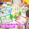 Family Bingo Game, Alphabet, Animal, Sight Word & Number Bingo Board Game, Counting and Matching Skills Classic Educational Game for Kindergarten and Preschool Kids, Perfect for Home and Classroom view 2
