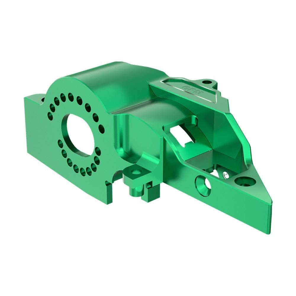 Aluminum 7075 Alloy Integrated Motor Base (Original) for Traxxas 1:16 Mini Maxx 4WD 107154-1 / Mini XRT VXL-3S 108076-1 Monster Truck Upgrades - Green