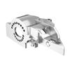 Aluminum 7075 Alloy Integrated Motor Base (Original) for Traxxas 1:16 Mini Maxx 4WD 107154-1 / Mini XRT VXL-3S 108076-1 Monster Truck Upgrades - Silver view 1