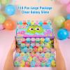 118 Pack Galaxy Clear Slime Party Favors Kit, Mini Bulk Slime Stretchy Stress Relief for Kids, Soft Putty DIY Toy, Girls & Boys Classroom Supplies, Student Birthday, Goodie Bag Stuffers view 4