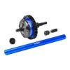 4140 Carbon Steel + 7075 Alloy Centre Complete Differential for Traxxas 1:16 Mini Maxx 4WD 107154-1 / Mini XRT VXL-3S 108076-1 Monster Truck Upgrades - Blue view 1
