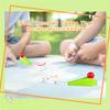 30 Sets Mini Bowling Game Miniature Bowl Pins Ramp Ball Tabletop Bowling Sets Bowling Party Favors Include 300 Mini Bowl Pins 30 Bowling Ball 30 Ramp Bow for Boys Girls Bowler Birthday Supplies view 4