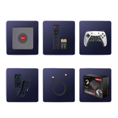 G13 Wireless Retro Game Console-Retro Game with Built-in 23 Emulators, Dual System4k Hdmi Output, and 2.4GHz Wireless Controller, Plug and Retro Play Video Games for Tv (64GB 40000+Games)