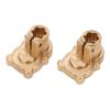 EVTSCAN RC Car Brass Rear Axle Housing Stable Climbing Gear Cover FCX24 1:24 Crawler (Gold) view 4