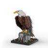 Aetheria Bald Eagle Building Bricks MOC Animals Bird Blocks, Home Office Decor Art Ornament, Creative Construction Collectors & Enthusiasts for Adults - 1468 Pieces Designed by Borysf view 1