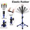 BaseGoal Baseball Tee for Kids,Batting Tee Softball,Stand Set for Youth,Teeball Hitting Tee Set,with Baseball Bat, Easy Adjustable Height view 3