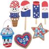 Fun Express Bulk Patriotic Sweet Treat Craft Kit Assortment - Makes 48 view 1
