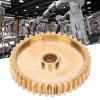 40 Tooth Spur Gear, Brass 40 Tooth Spur Gear for Servo 2:1 Ratio, MOD 0.8, Industrial Robot Part, Transfer Torsion with Servo Gears, Servo Gears view 2