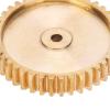 40 Tooth Spur Gear, Brass 40 Tooth Spur Gear for Servo 2:1 Ratio, MOD 0.8, Industrial Robot Part, Transfer Torsion with Servo Gears, Servo Gears view 4