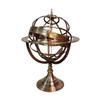 18" Astrolabe Brass Armillary Sphere, Zodiac Sign Engraved Armillary Globe, Home & Office Table Top Dcor Gift view 3