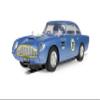 Scalextric C4599 Aston Martin DB5 - Blue & Yellow - Historic GT Racing, Toy Slot Car for use with Race Tracks and Set - Gift Ideas for Kids and Adults, Scalextric Accessories view 1