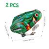 BRIGHTFUFU 2Pcs Retro Wind Up Educational Iron Sheet for Boy Girl and Newborns Fun Design for Boys view 2