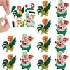 Fun Express 4" Luau Hula Animals Magnet Craft Kit - Makes 12 view 1