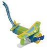 Fun Express 9 3/4" x 3 1/2" Fathers Day Airplane Craft Tube Craft Kit - Makes 12 view 1