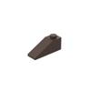 Gobricks GDS-586 4286 Slope Brick 3x1 Sloped Brick, Dark Brown, 50 pcs view 1