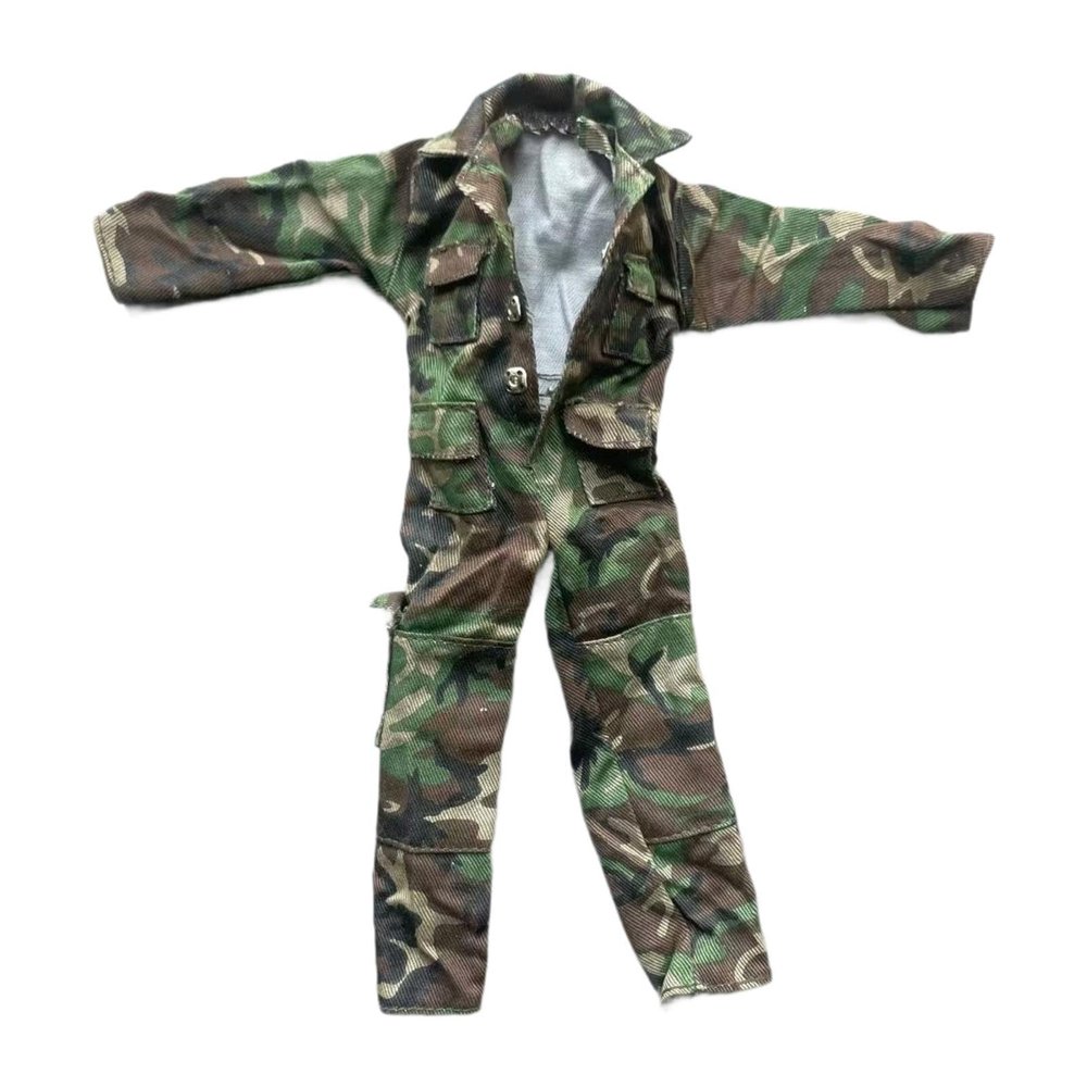 1/6 Men Jumpsuit, Miniature Clothing, Handmade Doll Clothes for 12in Male Action Figures Dress up Accessories