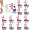 Fun Express 3 3/4" x 5" Colorful Piata Magnet Craft Kit - Makes 12 view 1
