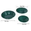 3Pcs Gold Pan Set 14.96in 13.98in 10.43in, Traditional Mining Tool for Alluvial Gold Exploration view 2