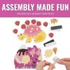 Fun Express 4 1/4" x 3 3/4" Ice Cream Dinosaur Magnet Craft Kit - Makes 12 view 2