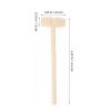 OKUMEYR 50pcs Mini Wooden Hammer for Boy Girl Creative Pounding Toy Boy Girl- Mallet for Educational Play for Imaginative Construction Activities view 2