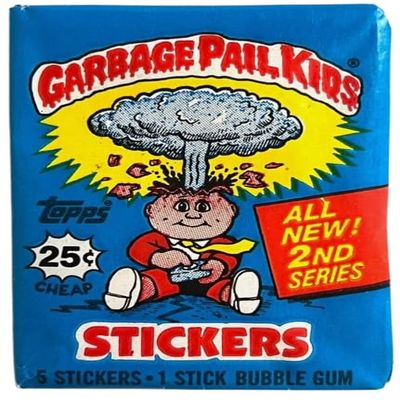 1985 Topps Garbage Pail Kids Original 2nd Series 2 OS2 Card Wax Pack GPK Sealed