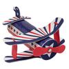 Fun Express 5 3/4" x 3 1/2" Patriotic Airplane Craft Tube Craft Kit - Makes 12 view 1