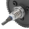 54T Spur Gear Complete Slipper Clutch, Aluminum Steel Differential Assembly for Traxxas Slash 1/10 RC Cars, Easy Install, Stable Performance, Rustproof (Blue) view 2