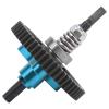 54T Spur Gear Complete Slipper Clutch, Aluminum Steel Differential Assembly for Traxxas Slash 1/10 RC Cars, Easy Install, Stable Performance, Rustproof (Blue) view 4