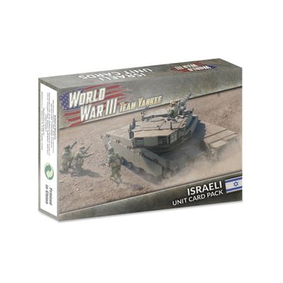 Battlefront Miniatures Israeli IDF Unit Card Pack