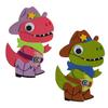 Fun Express 3" x 4 1/2" Western Sheriff Dinosaur Magnet Craft Kit - Makes 12 view 1
