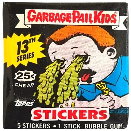 1988 Topps Garbage Pail Kids Original 13th Series 13 OS13 Card Wax Pack GPK Sealed