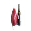 Cherry color Gourd Guiro, Peruvian Percussion Guiro, Latin Percussion Instrument, Rhythm instrument, Gift for sister view 1
