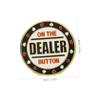 Totority Metal Dealer Button for Poker Games Smooth Poker Chip Accessory for Tournaments Home Parties Creative Design Card Game Enthusiasts view 2