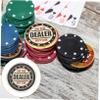 Totority Metal Dealer Button for Poker Games Smooth Poker Chip Accessory for Tournaments Home Parties Creative Design Card Game Enthusiasts view 3