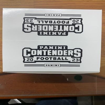 2023-24 PANINI CONTENDERS Football Fat Pack Box 12 PACKS/22 Cards -Factory NOT Sealed Box