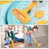 Totority 1set Interactive Vacuum Cleaner Toy for Boys and Girls Pretend Play Cleaning Appliance Sound Safe Boy Girl Role Play Simulation for Parent-boy Girl Bonding view 3