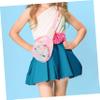 WOFASHPURET Cute Unicorn Crossbody Bag for Girls Shoulder Bag with Versatile Design Cartoon Storage Pouch for Little Girls Comfortable Durable Material for Daily Use and Travel view 4