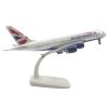 1/400 Scale Diecast British Airways Alloy Model Plane with Dispaly Stand view 1