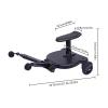 fvscgjmwp Trolley Assist Pedal for Children Riding Stroller Attachment Saddle view 4