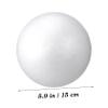 Angoily 15cm DIY Foam Balls Ball Model Ornaments Paintable Great for Winter Christmas Educational Toys for Boys and Girls view 2
