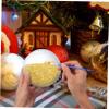 Angoily 15cm DIY Foam Balls Ball Model Ornaments Paintable Great for Winter Christmas Educational Toys for Boys and Girls view 4