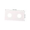 KICHOUSE 200pc Professional Coin Wrapper Organizer Clear Coin Holders for Collectors Convenient Protector with Various view 2
