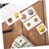 KICHOUSE 200pc Professional Coin Wrapper Organizer Clear Coin Holders for Collectors Convenient Protector with Various view 3