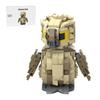 Aetheria Brown Eagle Building Bricks MOC Animals Bird Blocks, Home Office Decor Art Ornament, Creative Owl Construction Collectors & Enthusiasts for Adults - 324 Pieces view 1
