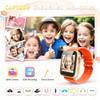 Kids Watches for Girls Toys Age 4-12, Orange Smart Watch for Kids with Camera, 26 Puzzle Games, Alarm Clock, Pedometer, Audiobook, Learn Card, Toddler Girl Watch Birthday Gift for 8 9 10 Year Old view 3
