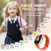 Kids Watches for Girls Toys Age 4-12, Orange Smart Watch for Kids with Camera, 26 Puzzle Games, Alarm Clock, Pedometer, Audiobook, Learn Card, Toddler Girl Watch Birthday Gift for 8 9 10 Year Old view 4