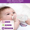 6-Count Sippy Straw Cup Nipples for NUK Active Sippy Cup and Learner Cup,Soft Silicone Sippy Spuot Nipple,Variable Flow6m+ view 4