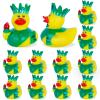12 Pcs Patriotic Rubber Ducks,Statue of Liberty Ducks,4th of July Ducks for Party Favors Baby Bath Toys Kids Classroom Exchange Prizes Jeep Ducking for Independence Day view 1