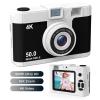 50.0 Mega Pixels Kids Camera for 5-13 Year Old Girls Boys with WiFi,MP3,Video Recording,Children Digital Selfie Video Camcorder 1080P Dual Lens 2.4 Inch HD,32G TF Card (Black) view 2